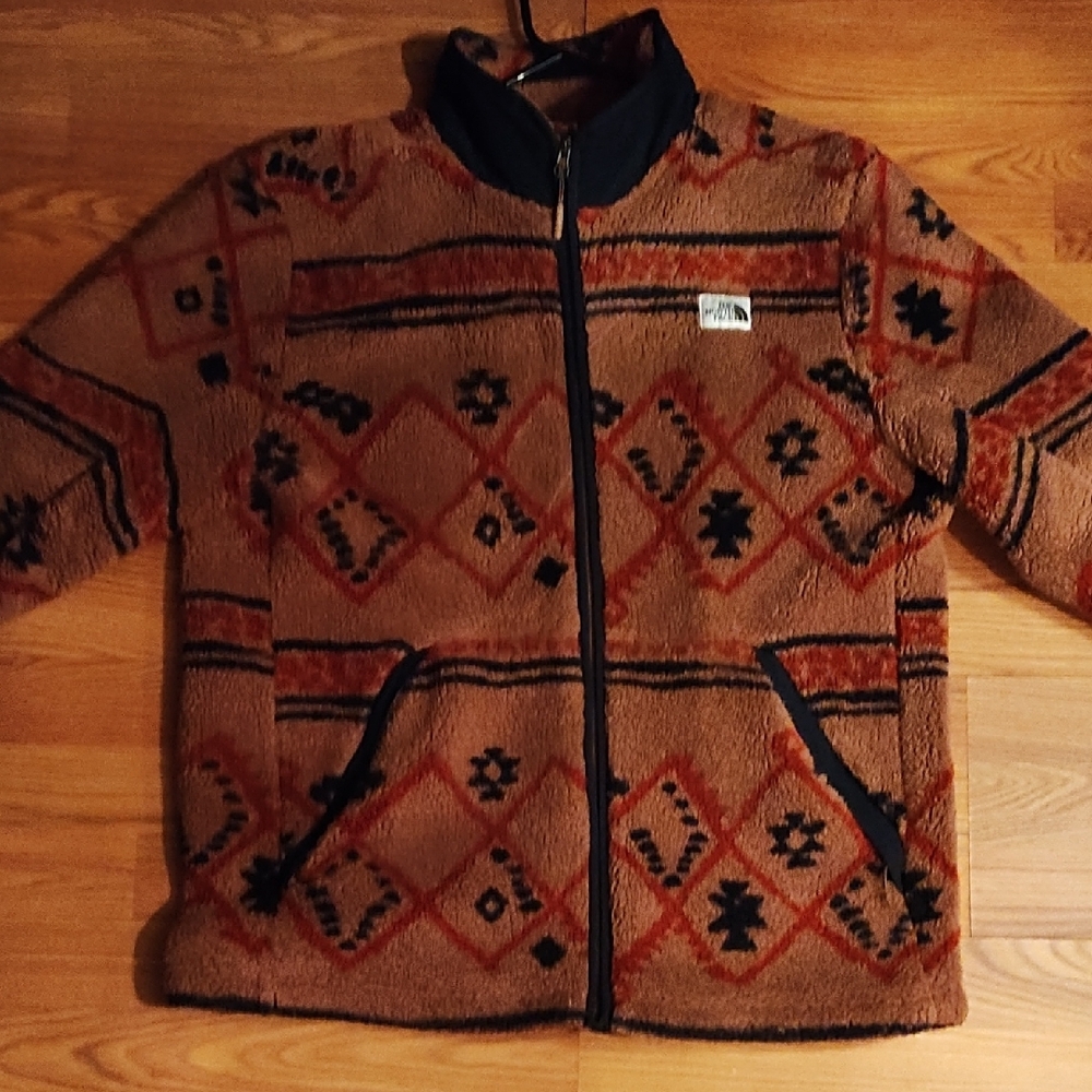 Mens Brown Patterned Jacket